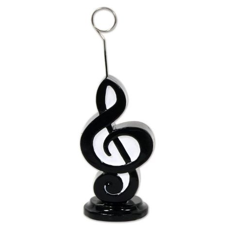 Beistle 54752 1-Pack Musical Note Photo/Balloon Holder Rock N Roll Party, Balloon Holders, Hollywood Party Theme, Music Themed Parties, Photo Balloons, Balloon Weights, Note Holders, Music Party, Black Music