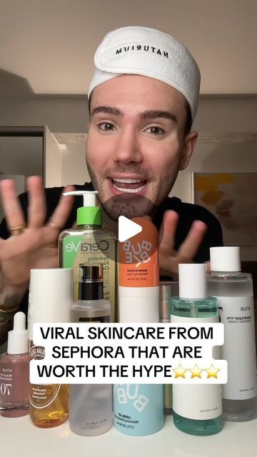 Matt Randon 🧩 on Instagram: "VIRAL SKINCARE PRODUCTS WORTH THE HYPE!😱 (follow for more!💗) #sephora #skincareproducts #skincarecommunity #skincarejunkie #skincareaddict #skincarelover #skincarereview #skincareproduct" Viral Sephora Products, Matt Randon Skincare, Best Sephora Products 2023, Sephora Skin Care Routine, Sephora Products Skincare, Viral Beauty Products, Sephora Skin Care Products, Viral Skincare Products, Matt Randon