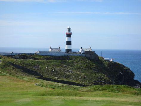 The Old Head of Kinsale Lighthouse Famous Lighthouses, Old Head, Irish Proverbs, County Cork, Light House, Head Light, The Atlantic, Atlantic Ocean, World Famous