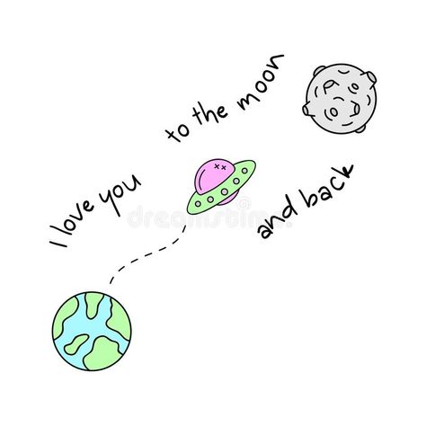 I love you to the moon and back quote, vector drawing stock illustration I Love To The Moon And Back, Love To The Moon And Back, Goals Relationship Drawings, I Love You To The Moon And Back Craft, Love You To The Moon And Back Painting, I Love You Cute Drawing, I Love You Cute Illustration, I Love You Drawings Doodles, I Love You To The Moon And Back Drawing