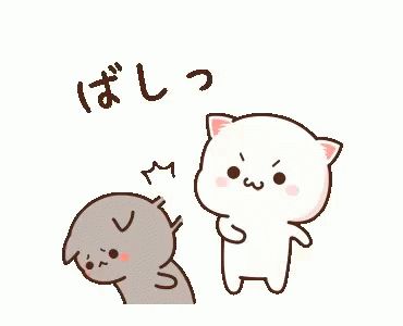 Smack Angry GIF - Smack Angry Cat - Discover & Share GIFs Mochi Cat Gif, Cute Bunny Gif, Mochi Sticker, Cutie Cat-chan, Peach Mochi, Pixel Kawaii, Calin Gif, Cat Animated, Mochi Cat