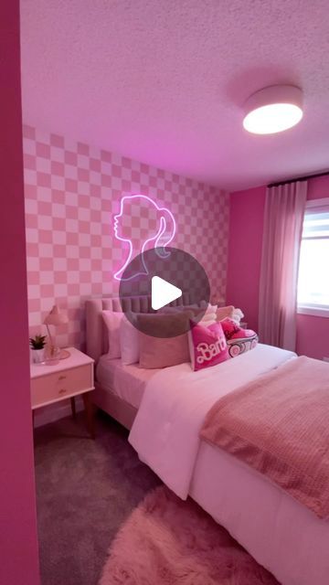 Check out our 💕🎀 Barbie 💝🌸 themed bedroom in the Cascade showhome in Cornerstone. ⁣
⁣
📍1804 Cornerstone Blvd NE, Calgary ⁣ Barbie Room, Barbie Theme, Themed Bedroom, Bedroom Themes, Calgary, Building A House, Bedroom, Instagram