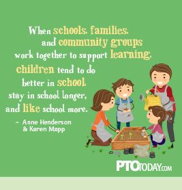 When schools, families, and community groups work... | Inspiring Quotes for Parent Group Leaders | PTOToday.com Working Together Quotes, Check Quotes, Volunteer Quotes, Incredible Quote, Family Love Quotes, Together Quotes, We Are Teachers, School Community, School Quotes