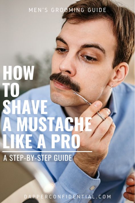 Read our comprehensive guide where we walk you through how to shape your mustache. From prepping your skin to selecting the perfect razor and shaping your facial hair. How To Shave Mustache, Single Mother By Choice, Mustache Shapes, How To Trim Mustache, Mustache Grooming, Grooming Hacks, Moustaches Men, Artificial Insemination, Hair Growth For Men