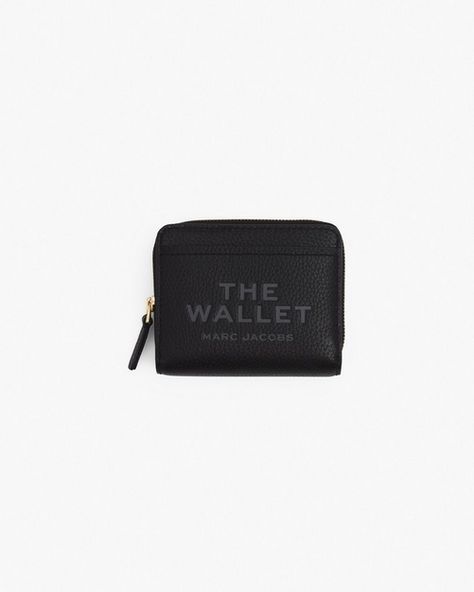 The Leather Mini Compact Wallet | Marc Jacobs | Official Site One Coin, Compact Wallet, Leather Mini, Christmas List, Marc Jacobs, Leather Bag, Wallet, Christmas, Leather