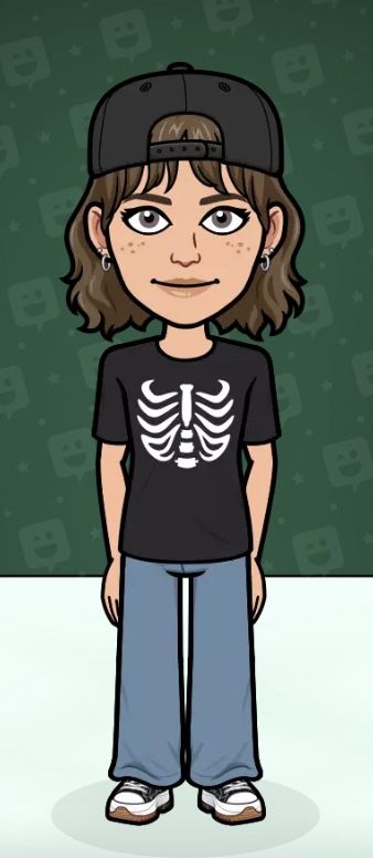 Grunge Snapchat Outfits, Tomboy Bitmoji Outfits Snapchat, Fairy Grunge Bitmoji Outfits, Bitmojis Aesthetic, Baggy Bitmoji Outfits, Emo Snapchat Bitmoji, Gothic Bitmoji Outfits, Skater Girl Bitmoji Outfits, Snapchat Character Outfits