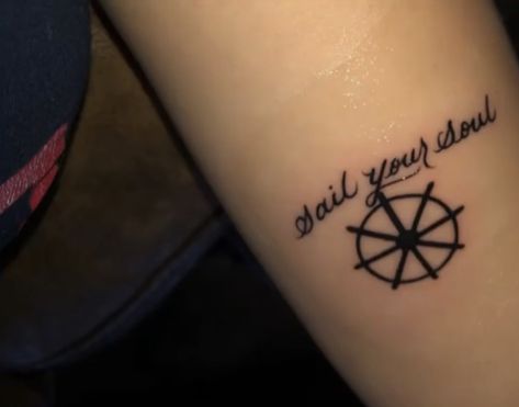 Jhene Aiko Lyric Tattoos, Sail Out Jhene Aiko Tattoo, Jhene Aiko Tattoos Ideas, Ways Tattoo Jhene Aiko Meaning, Jhene Aiko Pisces Tattoo, Jhene Aiko Back Tattoo, Ways Tattoo Jhene Aiko, Jhene Aiko Tattoos, Soul Tattoo