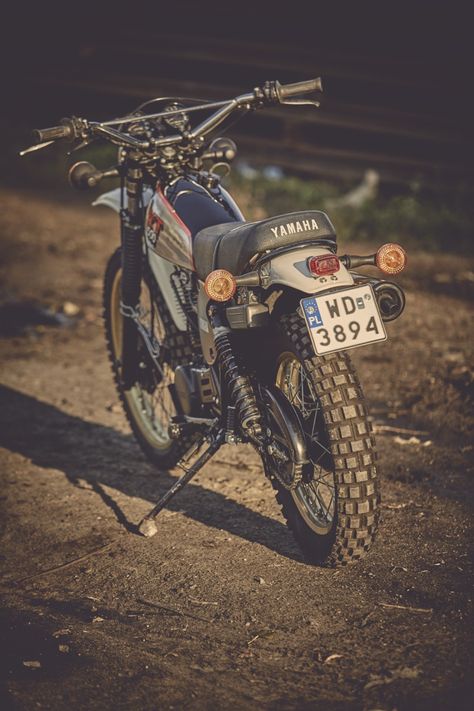 Yamaha Xt500, Trail Vintage, Yamaha 650, Paris Dakar Rally, Motorcross Bike, Japanese Motorcycle, Paris Dakar, Yamaha Motorcycles, Street Tracker