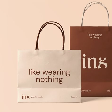 Packaging Typography, Logos Photography, Packaging World, Paper Bag Design, Brand Strategy Design, Fashion Logo Branding, Clothing Packaging, Fashion Packaging, Identity Branding