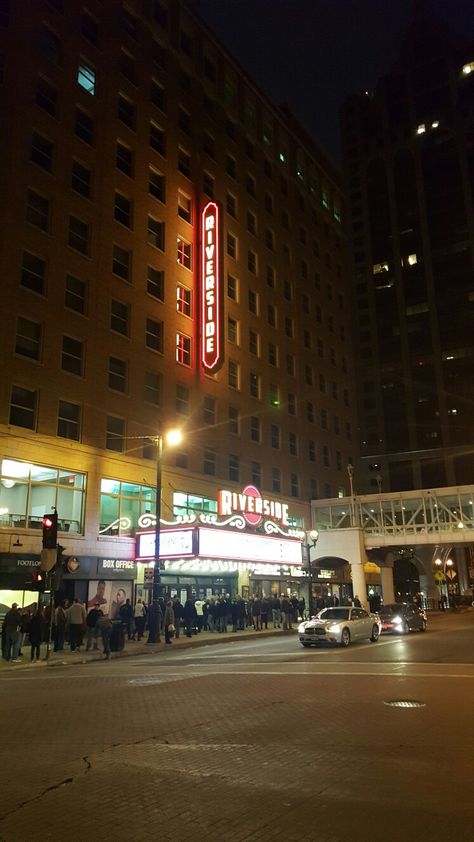 Downtown Milwaukee. The Riverside Theater. Night of March 18th 2017. Brit Floyd was in town. A must see for theater buffs, and Pink Floyd fans a like Downtown Mckinney Photography, Milwaukee Downtown, Downtown Riverside, Milwaukee Public Market, Pink Floyd Fan, Beacon Theater New York City, Downtown Minneapolis, Down Town, Bay View