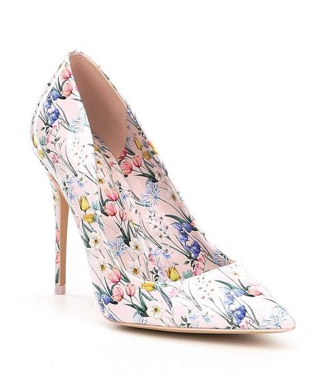 Aldo Stessyf Floral Print Pumps Aldo Heels, Cute Shoes Heels, Floral Heels, Classy Shoes, Cute Heels, Floral Shoes, Prom Shoes, Fabulous Shoes, Pastel Floral