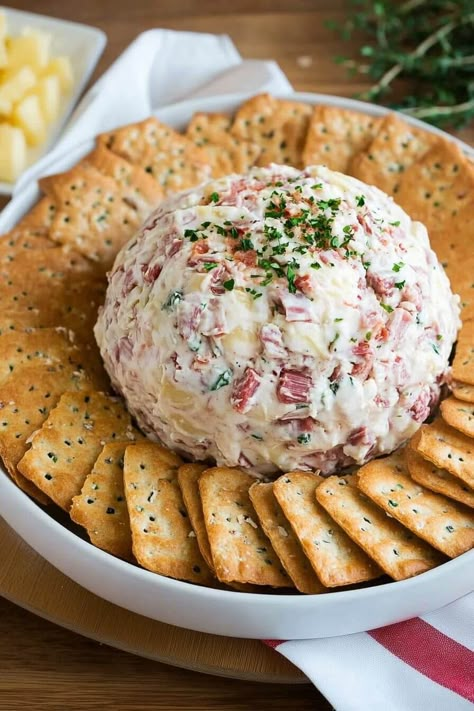 Creamed Chipped Beef Cheese Ball 9 Cheese All With Chipped Beef, Budding Cheese Ball, Chipped Beef Cream Cheese Ball, Corned Beef Cream Cheese Ball, Creamed Chip Beef Cheese Ball, Cheese Ball Recipes Chipped Beef, Cream Cheese And Dried Beef Cheese Ball, Chipped Beef Cheese Ball Recipes Easy, Chipped Beef Ball Recipe