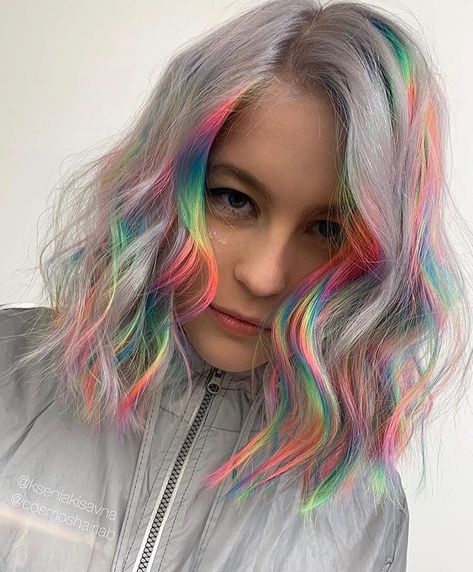 We Keepitstyled 👯‍♀️ on Instagram: “Glitch hair inspo from @kseniakisavna 😀#keepitstyled #sizarz” Glow Up?, Tangled, Hair Inspo, Dreadlocks, Hair Styles, Makeup, Hair, On Instagram, Beauty