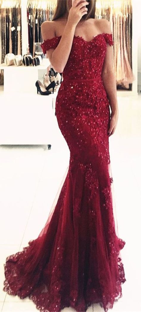 351b33587c5fdd93bd42ef7ac9995a28desc34830346ri Mermaid Prom Dresses Long, Mermaid Style Dress, Mermaid Prom Dresses Lace, Graduation Dresses, Burgundy Prom Dress, Lace Prom Dress, Beaded Prom Dress, Long Evening Gowns, Burgundy Lace