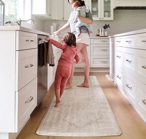 Why Your Kitchen Needs an Anti-Fatigue Mat House Of Noa, Anti Fatigue Kitchen Mats, Folding Laundry, Anti Fatigue Mat, Better Posture, Up House, Kitchen Mats Floor, Household Chores, Popular Colors