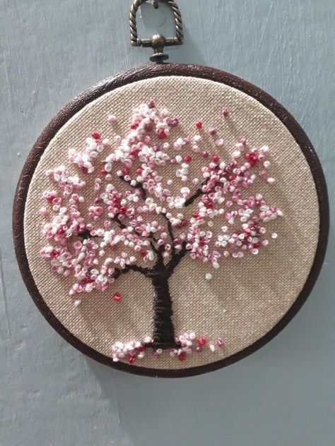 Embroidery Stitches Flowers, Sulaman Pita, Embroidery Hoop Art Diy, Embroidery Stitches Beginner, Basic Embroidery Stitches, Embroidery Stitches Tutorial, Pola Sulam, Hand Embroidery Flowers, Embroidery Patterns Vintage