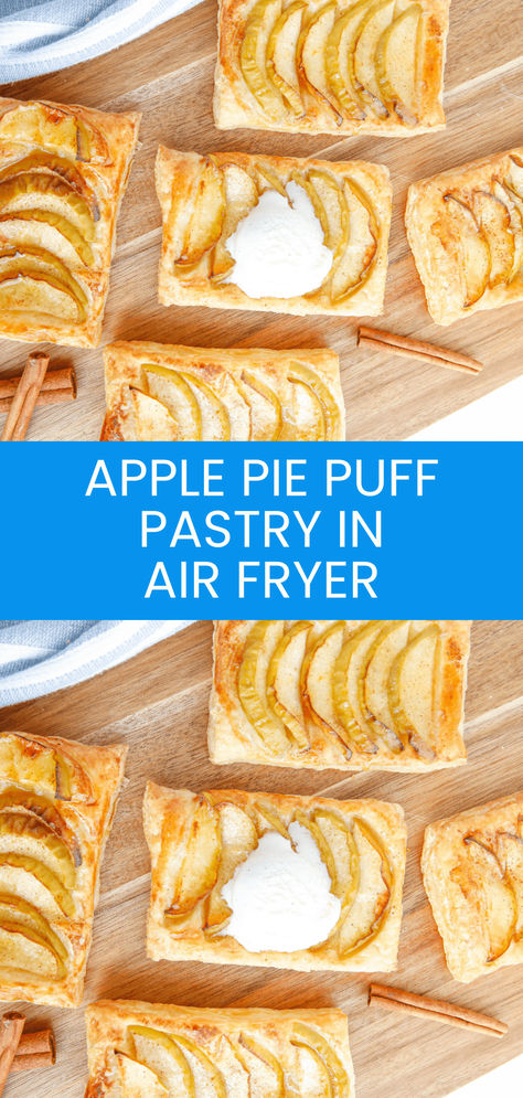 fall baking
fall baking recipes
fall baking aesthetic
fall baking ideas
fall baking recipes desserts
fall baking recipes easy
fall baking cookies
fall baking healthy
fall baking recipes apple
fall baking aesthetic recipes
fall baking gluten free
fall baking apple
Apple Pie Puff Pastry is the perfect dessert for your holiday dinner party. With homemade apple pie filling, spiced with cinnamon and brown sugar, all wrapped in buttery puff pastry and air-fried to golden perfection. Baking Recipes Apple, Fall Baking Recipes Desserts, Fall Baking Apple, Apple Pie Puff Pastry, Air Fryer Puff Pastry, Fall Baking Aesthetic, Fall Baking Apples, Easy Fall Baking, Apple Recipes With Puff Pastry