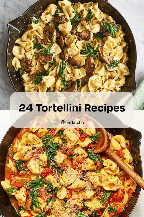 Learn to go beyond jarred sauce with these inspiring ways to turn a bag of frozen tortellini into an easy family-friendly dinner. Easy Frozen Tortellini Recipes, Frozen Tortellini Recipes Crockpot, Tortellini Ideas, Tortellini Recipes Crockpot, Frozen Tortellini, Tortellini Alfredo, Tortellini Recipes, Family Friendly Dinners, Interesting Food