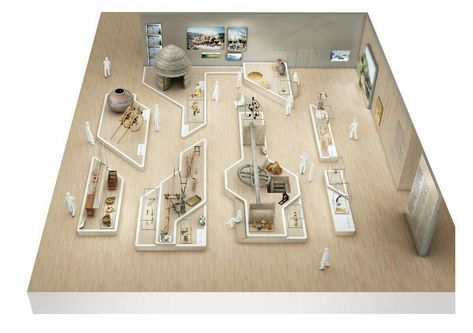 Geometric display layout option for museum/exhibition space Exhibition Plan, Exhibition Display Design, Museum Plan, Museum Interior, Museum Exhibition Design, Art Galleries Design, Interior Architecture Drawing, Art Gallery Interior, Floor Plan Layout