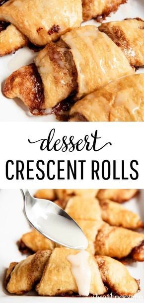 Dessert Crescent Rolls, Cinnamon Sugar Crescents, Crescent Roll Desserts, Cinnamon Sugar Crescent Rolls, Roll Desserts, Cinnamon Crescents, Crescent Roll Recipes Dessert, Crescent Roll Dessert, Cinnamon Crescent Rolls