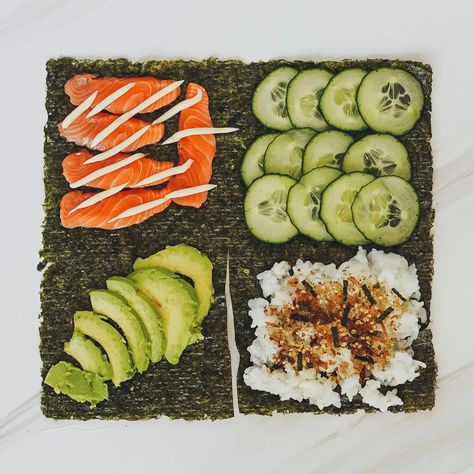 Sushi Tortilla Wrap, Easy Sushi Wrap, Sushi Wrap Hack, Folded Sushi Wrap, Tortilla Sushi, Nori Sandwich Wraps, Nori Tuna Wraps, Folded Sandwich Wrap, Folded Wraps Healthy