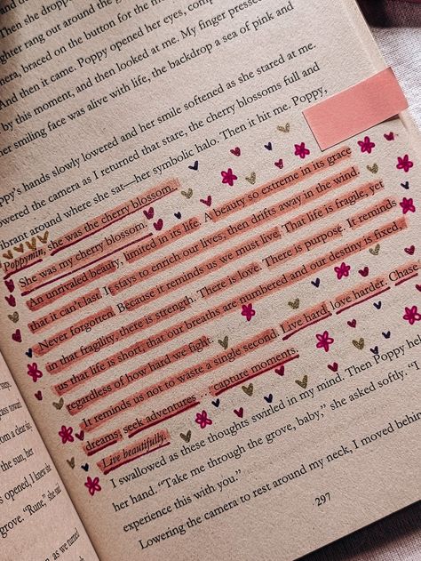 annotation art A Thousand Boy Kisses Annotations, Annotate Books, A Thousand Boy Kisses, Thousand Boy Kisses, Kiss Books, Book Tabs, Journal 2024, Book Annotations, Short Quotes Love