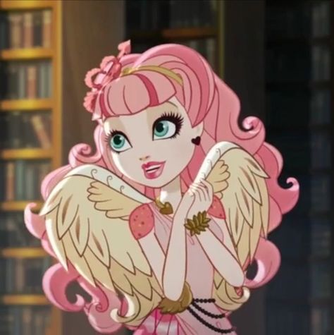 Cupid Ever After High, Eah Characters, Greek Mythology Goddesses, Lizzie Hearts, Raven Queen, Monster High Characters, Fairy Tale Characters, Cartoon Icons, Ever After High