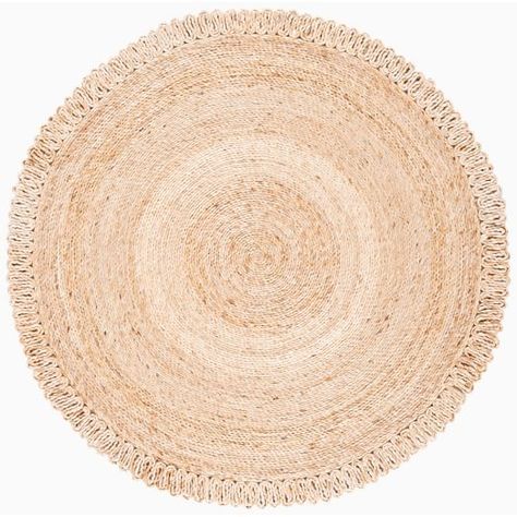 round rug | West Elm Round Jute Rug, Jute Round Rug, Solid Color Rug, Natural Area Rugs, Organic Pattern, Natural Fiber Rugs, Color Rug, Round Area Rugs, Sisal Rug