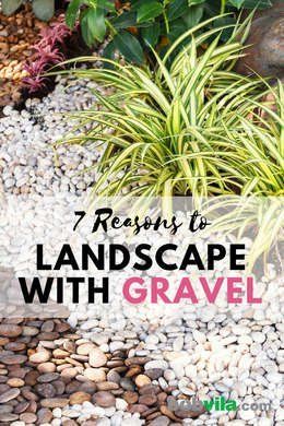 Rock Flower Beds, Sloped Backyard Landscaping, Mowing The Lawn, Front Lawn Landscaping, Mulch Landscaping, Gravel Landscaping, Small Yard Landscaping, River Rock Landscaping, Sloped Backyard