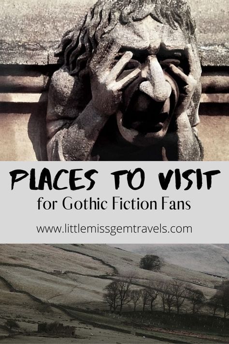 Many of my favourite books are from the gothic fiction genre, but it isn't just plot and characters that make them so great, it's also the use of place and location that sets them apart, and it's these places that appeal to gothic fiction fans and make them want to step foot in these locations for themselves. Gothic Fiction, Books You Should Read, Travel Wishlist, The Gothic, Small Island, Weekend Trips, Little Miss, Travel Bucket, Travel Bucket List