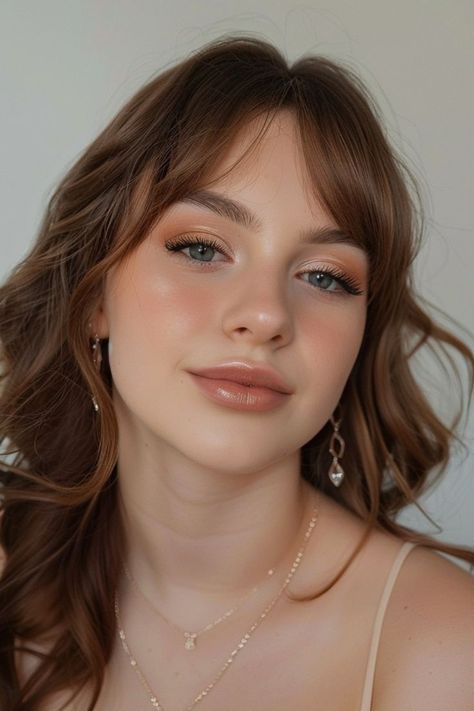 Cute Everyday Makeup, Natural Soft Makeup, Prom Makeup Look, Everyday Makeup Ideas, Makeup Looks Everyday, Everyday Makeup Looks, Bentuk Alis, Date Night Makeup, Smink Inspiration