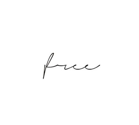 Run Free Tattoo, Free Tattoo Word, Live Now Tattoo, Set Yourself Free Tattoo, Be Free Tattoo Ideas, Be Free Tattoo, Be Yourself Tattoo, Whatever Tattoo, Live Free Tattoo