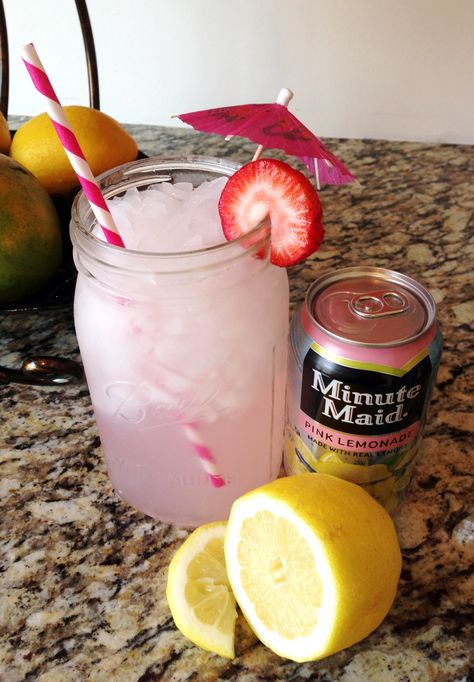 Love me some Pink Lemonade by Minute Maid🍋 Minute Maid Pink Lemonade, Mikes Harder Lemonade, Minute Maid Juice, Alcoholic Pink Lemonade, Mikes Hard Lemonade, Face Skin Care Routine, Minute Maid, Starbucks Coffee Drinks, Elegant Party