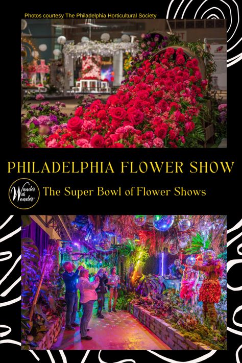 The Philadelphia Flower Show is the world’s largest indoor flower show. Here is what you must see at the show and when you visit Philadelphia. Philadelphia Flower Show, Visit Philadelphia, Travel Moments, Travel Recommendations, Us Travel Destinations, Fun Places To Go, Indoor Flowers, Family Travel Destinations, Royal Caribbean