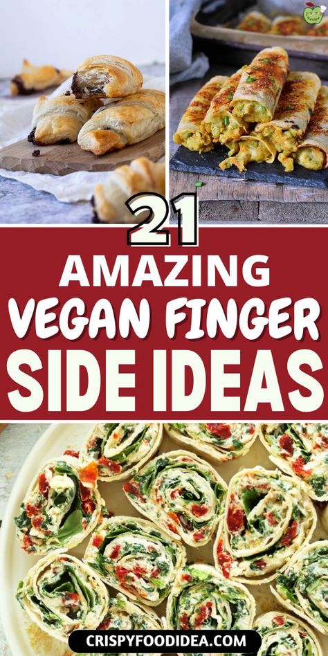 Here you get some amazing vegan finger foods are best for sides and for holidays. Quick And Easy Vegan Appetizers, Vegan Recipes Party Food, Vegetarian Cocktail Party Appetizers, Party Food Platters Vegan, Vegan Gf Party Food, Vegan And Gluten Free Party Food, Vegan Party Platter, New Years Vegan Food, Vegetarian Finger Food Appetizers