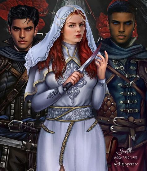 Gonzalo M. (@gonzalom.art) • Instagram photos and videos Poppy Kieran, Poppy And Kieran, Poppy And Castiel, Books Characters, From Blood And Ash, Blood And Ash, Ashes Series, Bookish Stuff, Fantasy Dragon