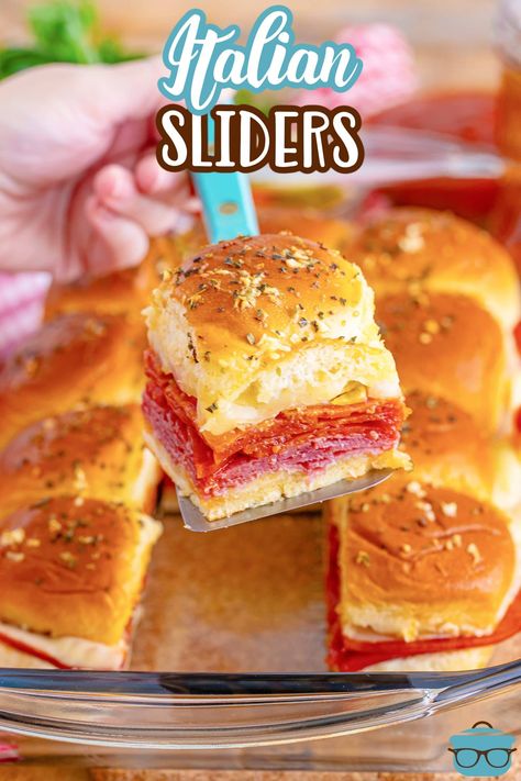 Italian Sliders are made with a few ingredients, take just a little prep, and create a mouthwatering dish that's perfect for any occasion. Make Ahead Hawaiian Roll Sandwiches, Country Ham Sliders Hawaiian Rolls, Easy Italian Sliders Hawaiian Rolls, Italian Hawaiian Sliders, Tuna Sliders Recipes Hawaiian Rolls, Garlic Butter Hawaiian Roll Sliders, Kings Hawaiian Pizza Sliders, Easy Appetizer Sandwiches, Italian Subs On Hawaiian Rolls