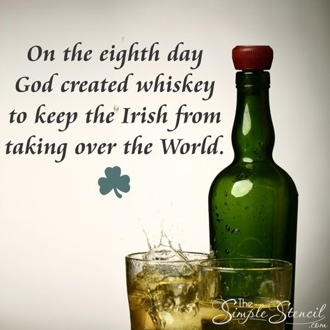 Funny Irish Quote about whiskey to display on a wall in your wine cellar or bar. Old Irish Blessing, Irish Kitchen, Irish Bar, Killer Quote, Irish Proverbs, Irish Eyes Are Smiling, Irish Clover, Celtic Heritage, Irish Quotes