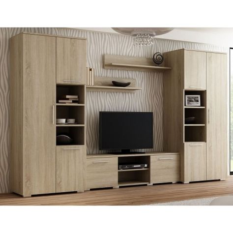 Almirah With Tv Unit, Storage On Wall, Tv Cabinet Design Modern, Tv Case, Modular Cabinet, Tv Wall Cabinets, Cabinet Office, Office Tables, Modern Tv Wall Units