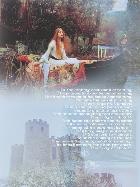 The Lady of Shalott The Lady Of Shalott Poem, Poetry Classic, Lady Of Shalott, Lord Tennyson, The Lady Of Shalott, Alfred Lord Tennyson, Dead Poets Society, Classic Literature, The Lady