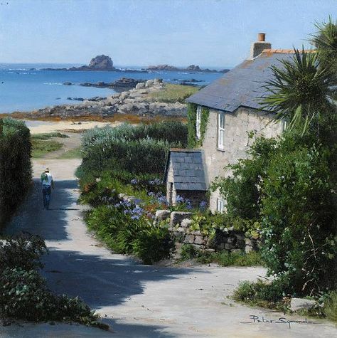 Bryher, Isles of Scilly Tresco Isles Of Scilly, Isle Of Scilly, Scilly Isles, Tresco Abbey Gardens, Cottage By The Sea, Cornwall England, Isles Of Scilly, British Isles, English Countryside