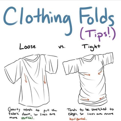 Clothing Folds, Art Advice, Sketches Tutorial, Drawing Clothes, Art Tutorial, 영감을 주는 캐릭터, Art Tutorials Drawing, Digital Art Tutorial, Sketchbook Art Inspiration