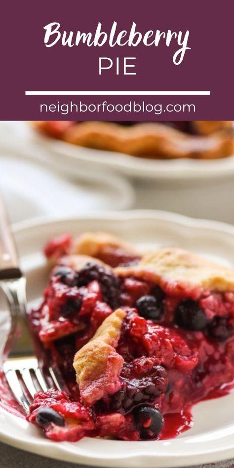 Bumbleberry Pie, Easy Pie Crust, Summer Pie, Homemade Pie Crust Recipe, Strawberry Rhubarb Pie, Frozen Pie, Chewy Brownies, Easy Pie Recipes, Trifle Recipe