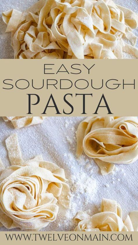 Recipes For Sourdough Bread, Uses For Sourdough Starter Discard, Homemade Sourdough Tortellini, Sourdough Discard No Wait Recipes, Recipes To Make With Sourdough Discard, Sourdough Starter Pasta, Homemade Sourdough Noodles, Quick Sourdough Recipes Easy, Easy Beginner Sour Dough Recipe