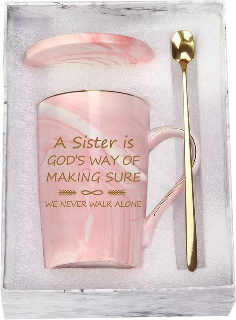 Gifts For Sister In Law, Grandma Coffee Mug, Pink Coffee Mug, Birthday Gifts For Brother, Little Sister Gifts, Sister In Law Gifts, Pink Coffee Mugs, Big Sister Gifts, Pink Coffee