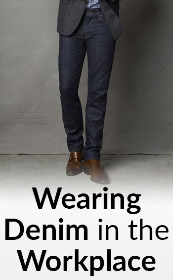 The Do’s and Don’ts of Wearing Jeans to Work Dark Denim Business Casual, Mens Fashion Guide, Hacks For Men, Mean Jean, Gents Style, Medicine Art, Workplace Fashion, Gentleman Fashion, Men's Denim Style