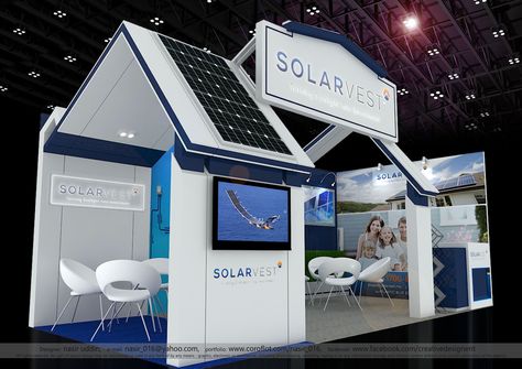 Solar Vest @ IGEM 2015 Solar Exhibition Stand Design, Booth Design Exhibition, Solar Energy Design, Expo Stand, Stand Feria, Corporate Events Decoration, Trade Show Booth Design, Solar Companies, Exhibition Stall