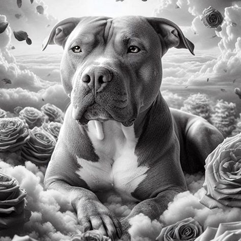 Staffy Tattoos, Drawing Pitbull, Pitbull Dog Tattoo, Bully Tattoo, Pet Portrait Tattoos, Pet Tattoo Ideas, Pitbull Drawing, Pet Tattoos, Pitbull Tattoo