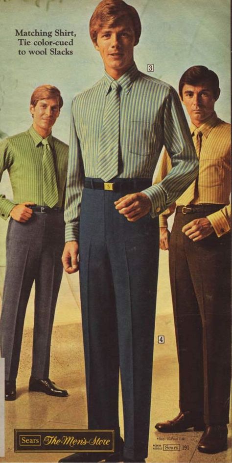 Vintage Men’s Shirts of the 1960s ~ vintage everyday 1960 Mens Fashion, 1960s Mens Fashion, 1960s Fashion Mens, 60s Mens Fashion, 60s Men, 1960 Fashion, Western Outfits Men, Fall Fashion Skirts, Sixties Fashion