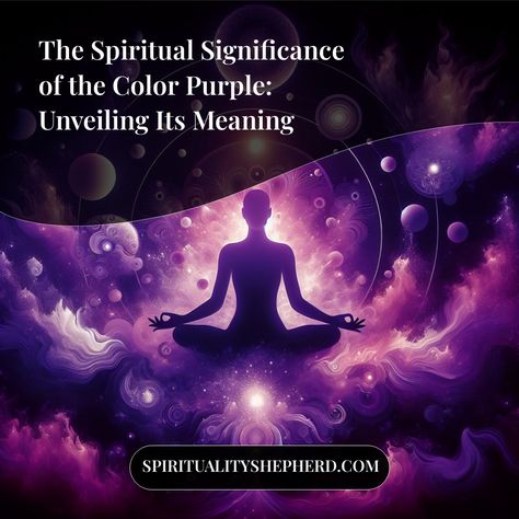 Feeling perplexed about the spiritual meanings related to the color purple? Unveil the transformative power of this color's energy on your spirituality journey through our enlightening resource. Tap and secure this visually striking pin for an accessible and inspiring boost on your spiritual quest. Spirituality Journey, Purple Meaning, Purple Candles, Color Symbolism, Higher State Of Consciousness, The Color Purple, Purple Accents, Spiritual Wellness, Spiritual Meaning